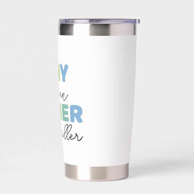 Tiny Human Tamer Tumbler Custom Tiny Human Tamer  (Left)
