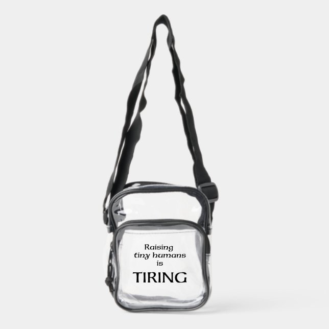 Tiny Humans Clear Bag (Front)