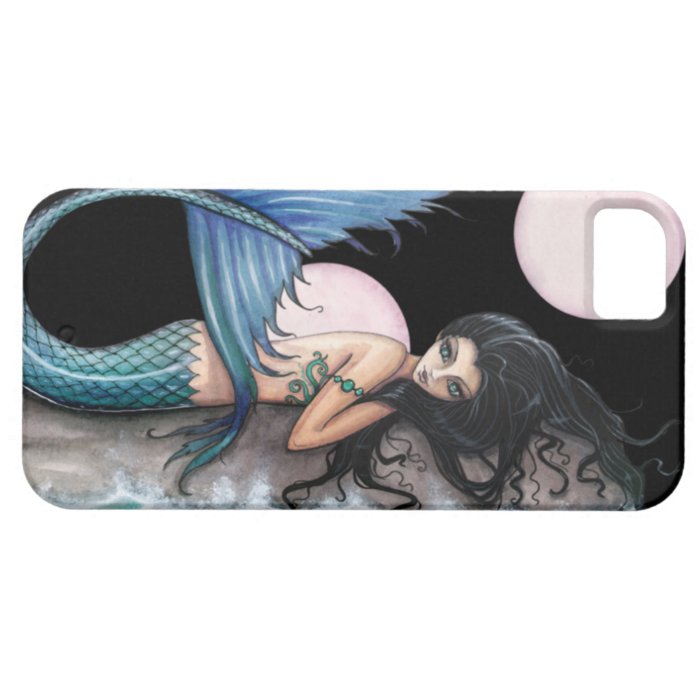 Tiny Island Gothic Mermaid Fantasy Art iPhone 5 Covers