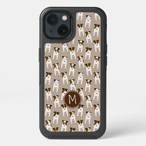 Tiny Jack Russell Terriers beige or ANY color iPhone 13 Case
