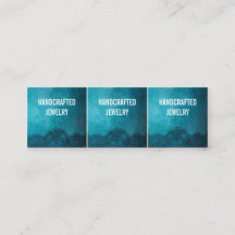 Tiny Jewelry Card-Customize Text- Mini Business Ca