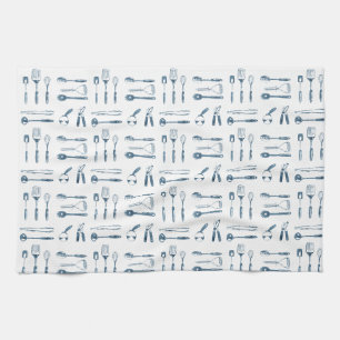Tiny Kitchen Utensils Towel
