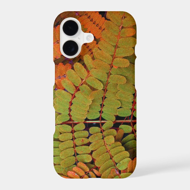 Tiny Leaves Pattern Iphone Case (Back)