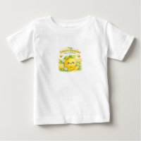 Tiny Lemon Squeeze Baby Shirt Cute Citrus Summer