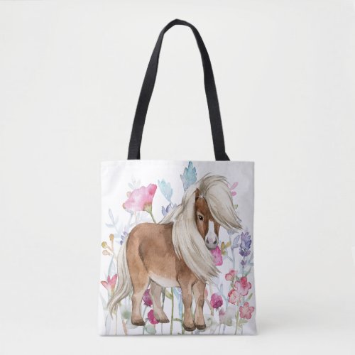 Tiny Majesty Spring Serenity Miniature Horse Tote Bag