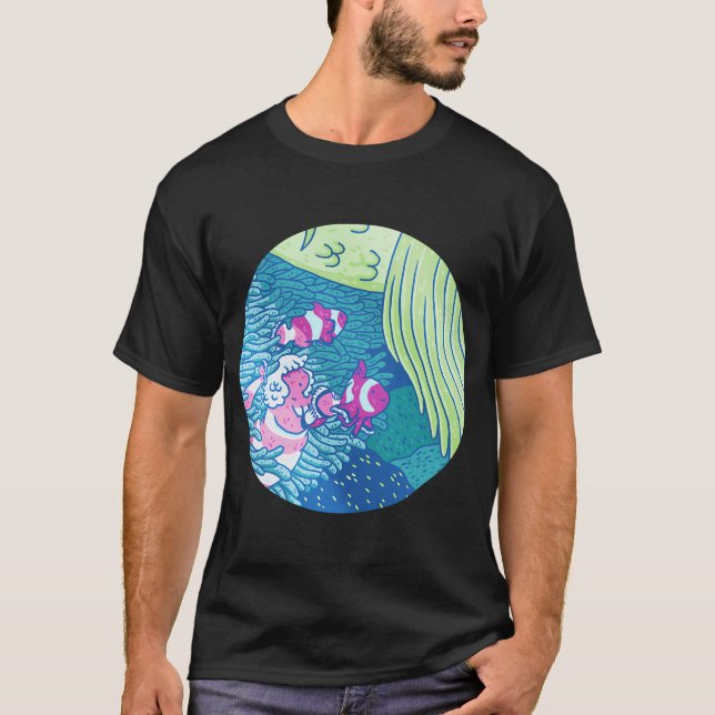 tiny mermaid T-Shirt (Front)
