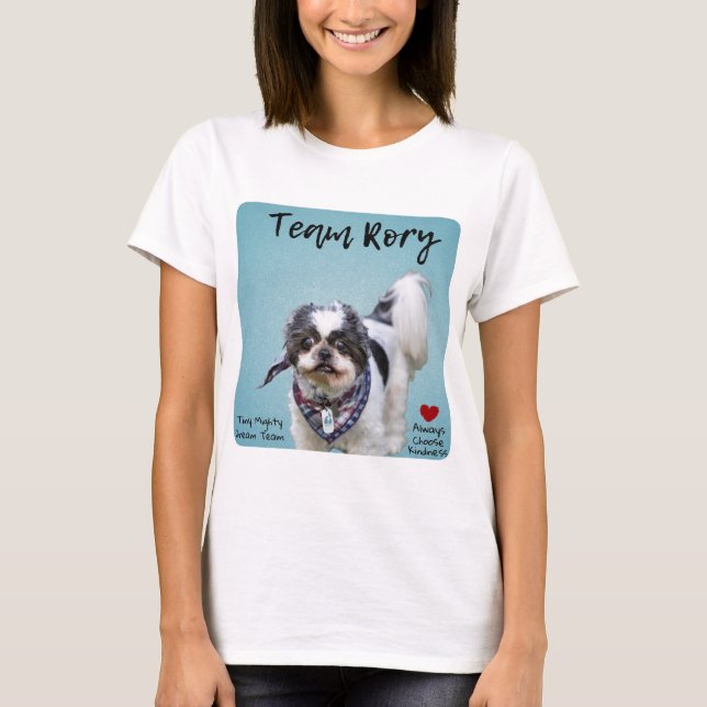 Tiny Mighty Dream Team - Team Rory Tshirt (Front)