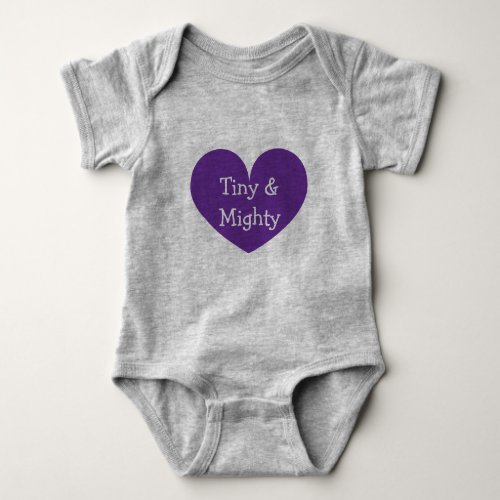 Tiny  Mighty Prematurity Awareness Bodysuit