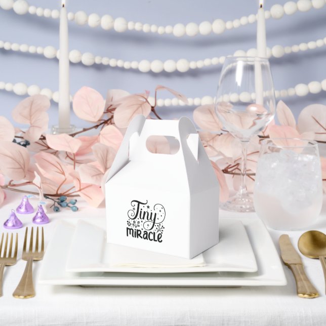 Tiny Miracle! Favor Boxes (Wedding)