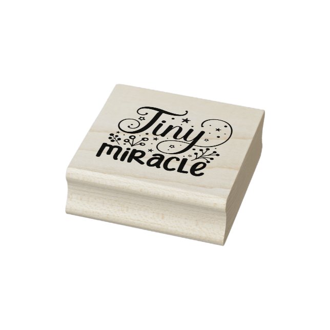 Tiny Miracle Rubber Stamp (Stamp)