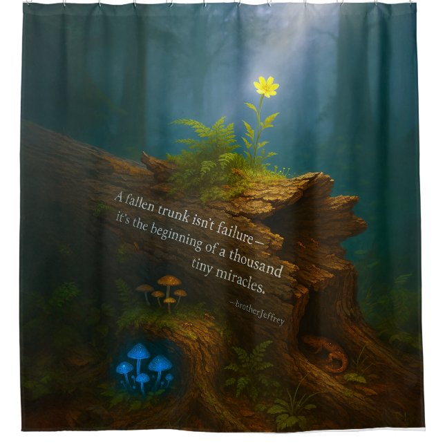 Tiny Miracles 001 Shower Curtain (Front)
