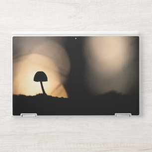 Tiny Mushroom Nature Photo HP Laptop Skin
