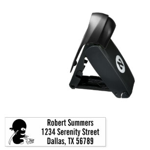 Tiny Ninja Folding Origami Star Address 5 Pocket Stamp