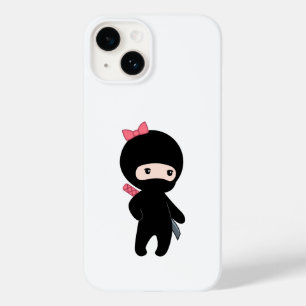Tiny Ninja Girl Case-Mate iPhone 14 Case