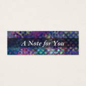 Tiny Notes on Multicolored Abstract Digital Art (Front)