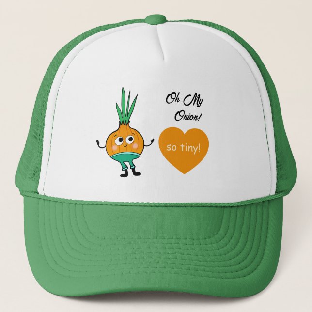 Tiny onion trucker hat (Front)