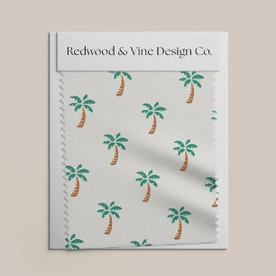 Tiny Palms Pattern Fabric