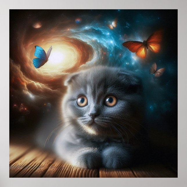 Tiny Pawprints, Infinite Universe Poster (Front)