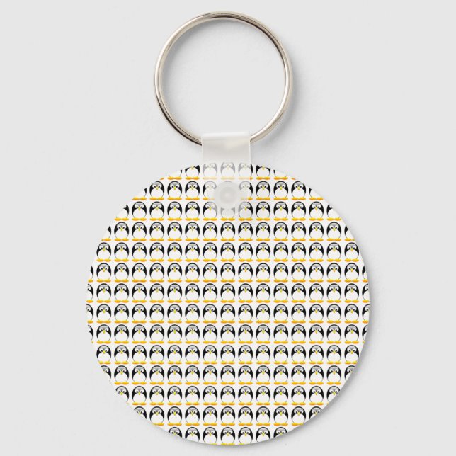Tiny Penguins Keychain (Front)