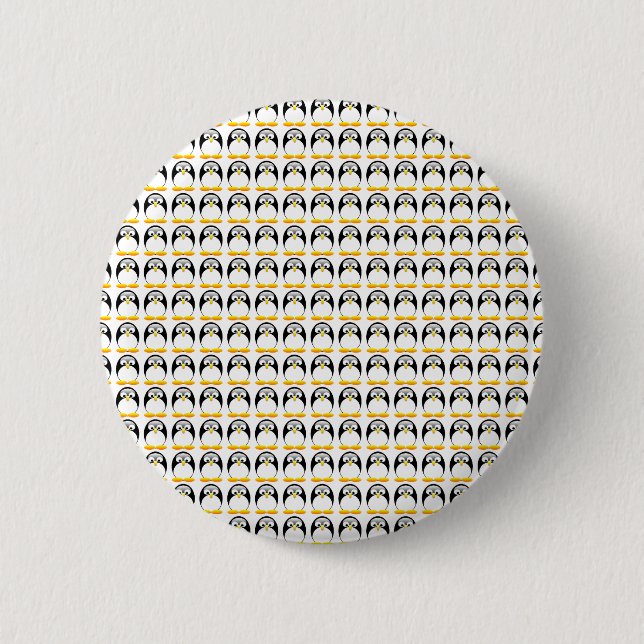 Tiny Penguins Pinback Button (Front)
