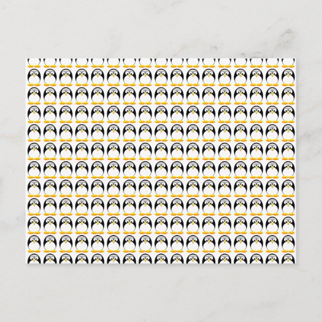 Tiny Penguins Postcard (Front)