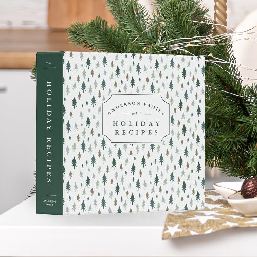 Tiny Pines Holiday Recipe Binder