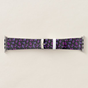 Tiny Pink and Purple Space Dragons Apple Watch Band