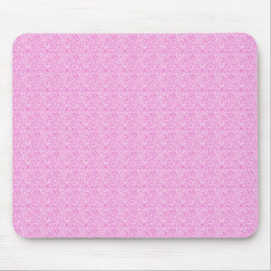 Tiny Pink Squares Mouse Pad