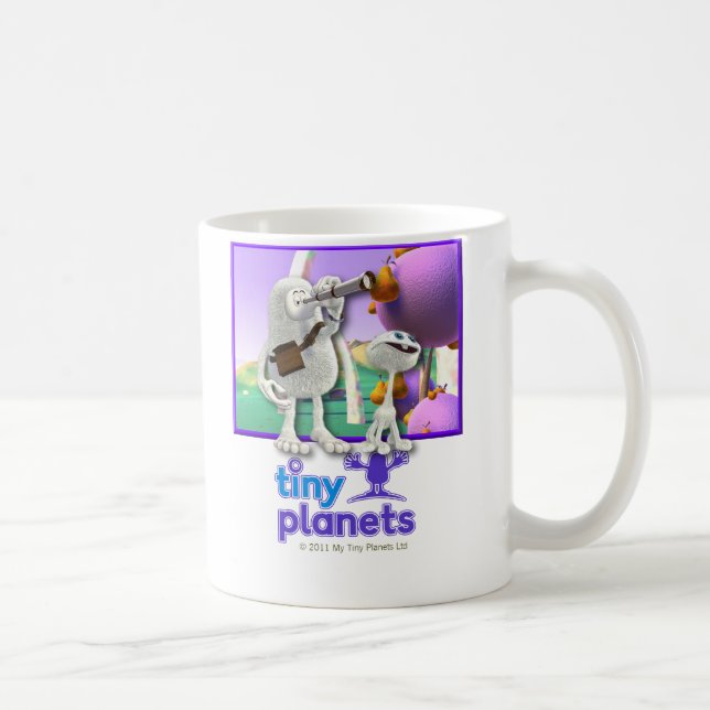 Tiny Planets Flocker Spotter Coffee Mug (Right)