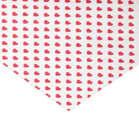 Cute Red and Pink Little Hearts Pattern Tissue Paper | Zazzle