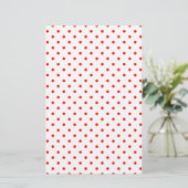 Tiny Red Polka Dots (Standing Front)