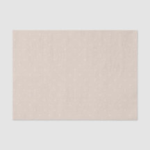 Tiny Refined White Polka Dots On Beige Minimal