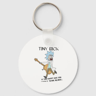Tiny Rick Classic Keychain