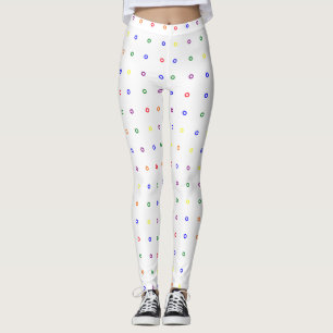 Tiny Rings Pride Colors Leggings