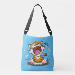 &quot;Tiny Roaring Tiger&quot; Crossbody Bag