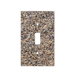 Tiny Rocks, Ant Hill Close-up, Utah Light Switch Cover