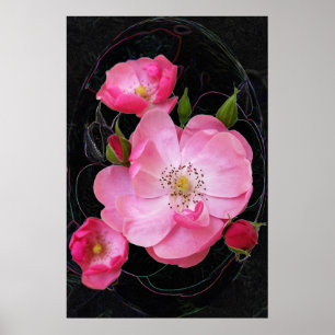 tiny rosebud opens poster