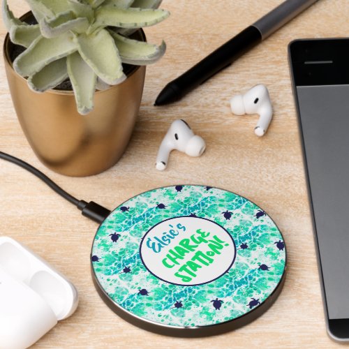 Tiny Sea Turtles Charge Station Wireless Charger