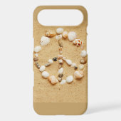 Tiny Seashell Peace Sign Case-Mate iPhone Case (Back)