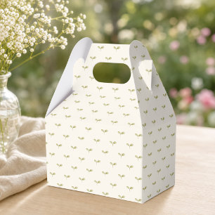 Tiny Sprout Botanical Garden Party Gable Favor Boxes