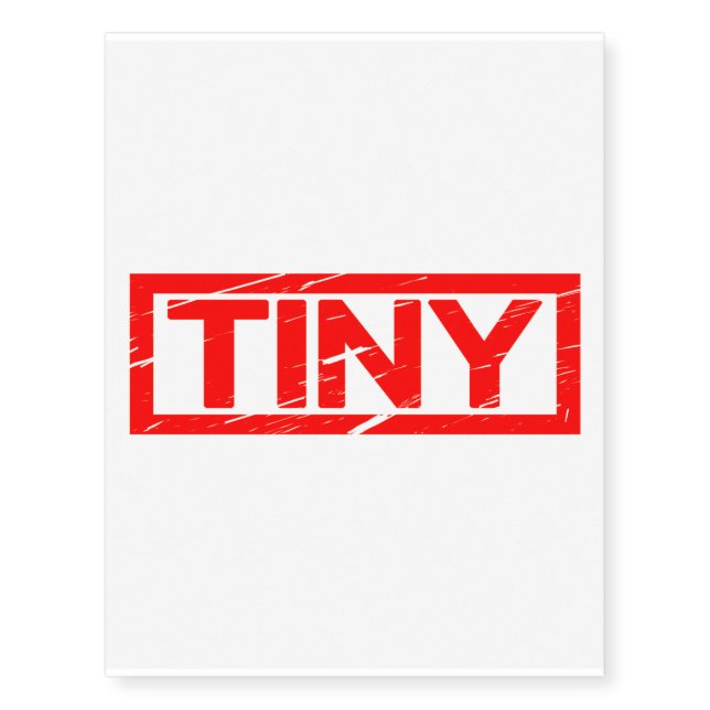 Tiny Stamp Temporary Tattoos (Front)