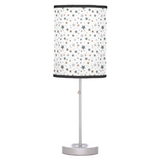 Tiny Stars, Rosewood and Lavender Table Lamp