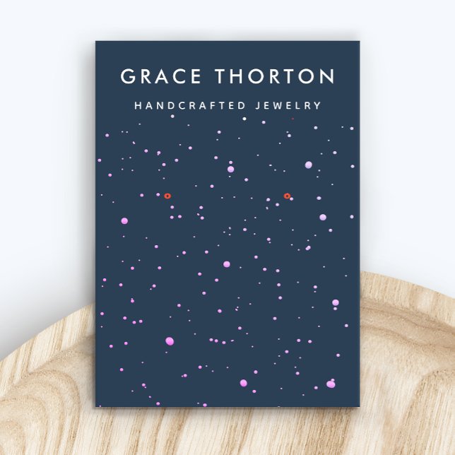 Tiny Stars Teal Earring Jewelry  Display Card (Creator Uploaded)