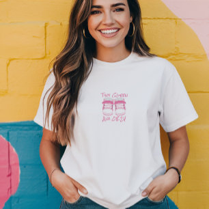 Tiny Steps Incoming Personalized Pregnancy T-Shirt