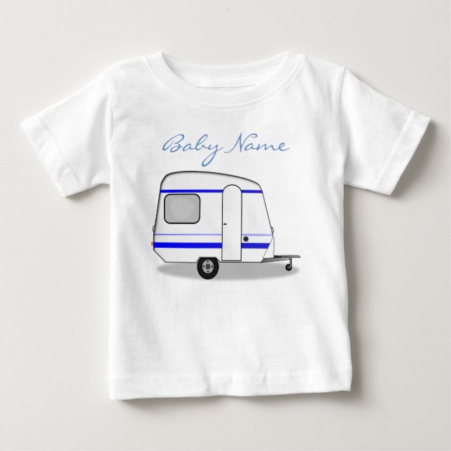 Tiny streamlined caravan Thunder_Cove Baby T-Shirt (Front)