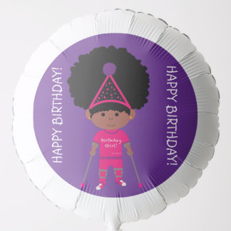 Tiny Tamara TT Pink Birthday Balloon