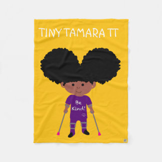 Tiny Tamara TTFleece Blanket, Small 30" x 40"