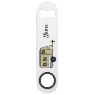 Tiny Tan Caravan Camper Thunder_Cove Bar Key