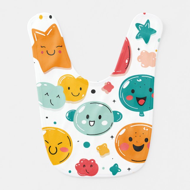 Tiny Tastes, Big Smiles Bib (Front)