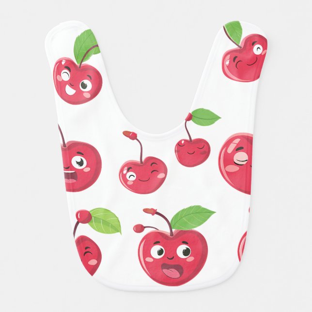 Tiny Tastes, Big Smiles Bib (Front)